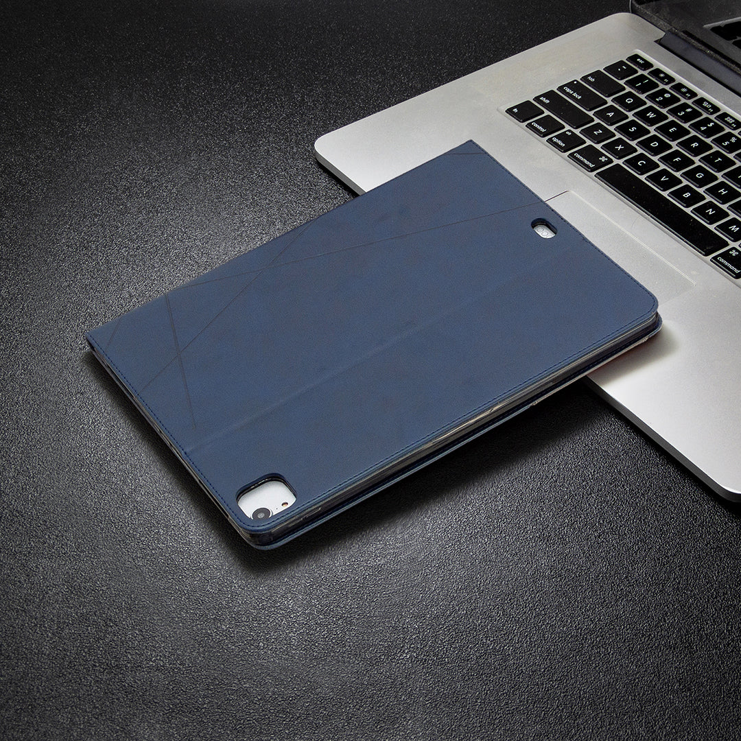 Geometric Pattern Cool Design Wake/Sleep Leather Case for iPad Pro 12.9-inch (2020)/(2018)