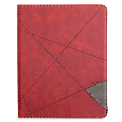 Geometric Pattern Cool Design Wake/Sleep Leather Case for iPad Pro 12.9-inch (2020)/(2018)