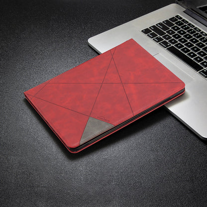 Geometric Pattern Cool Design Wake/Sleep Leather Case for iPad Pro 12.9-inch (2020)/(2018)