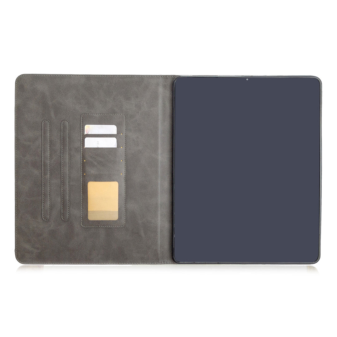 Geometric Pattern Cool Design Wake/Sleep Leather Case for iPad Pro 12.9-inch (2020)/(2018)