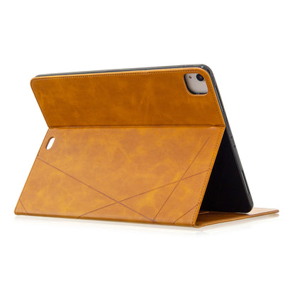 Geometric Pattern Cool Design Wake/Sleep Leather Case for iPad Pro 12.9-inch (2020)/(2018)