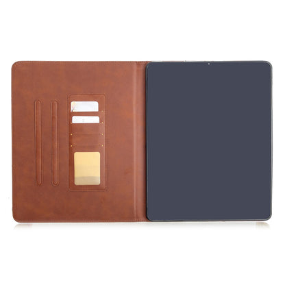 Geometric Pattern Cool Design Wake/Sleep Leather Case for iPad Pro 12.9-inch (2020)/(2018)