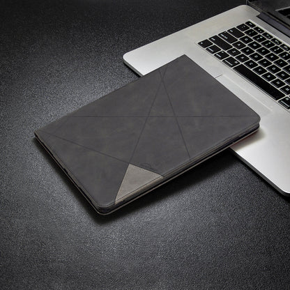 Geometric Pattern Cool Design Wake/Sleep Leather Case for iPad Pro 12.9-inch (2020)/(2018)