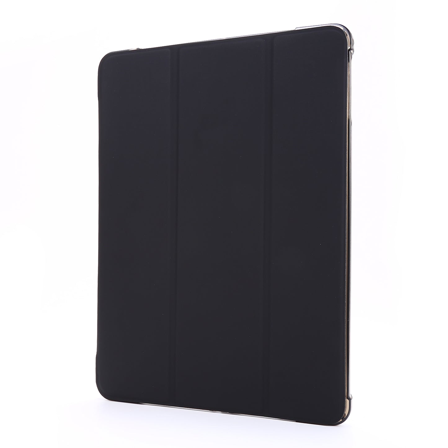 Shockproof Anti-scratch Anti-dust Tri-fold Stand Leather Tablet Case with Pen Slot for iPad 9.7-inch (2018)