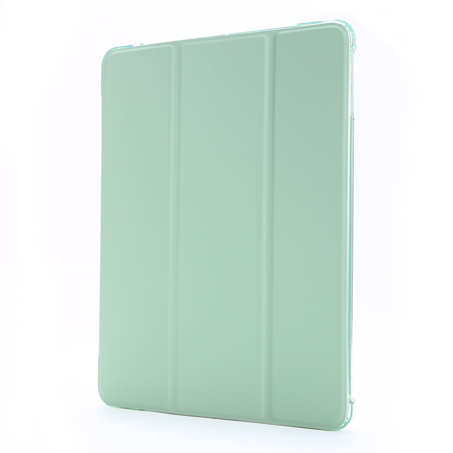 Shockproof Anti-scratch Anti-dust Tri-fold Stand Leather Tablet Case with Pen Slot for iPad 9.7-inch (2018)