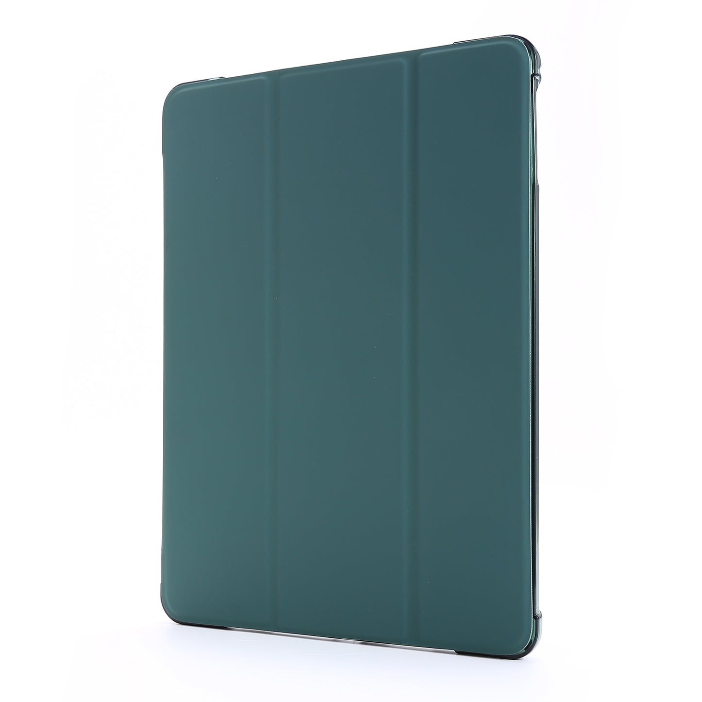 Shockproof Anti-scratch Anti-dust Tri-fold Stand Leather Tablet Case with Pen Slot for iPad 9.7-inch (2018)