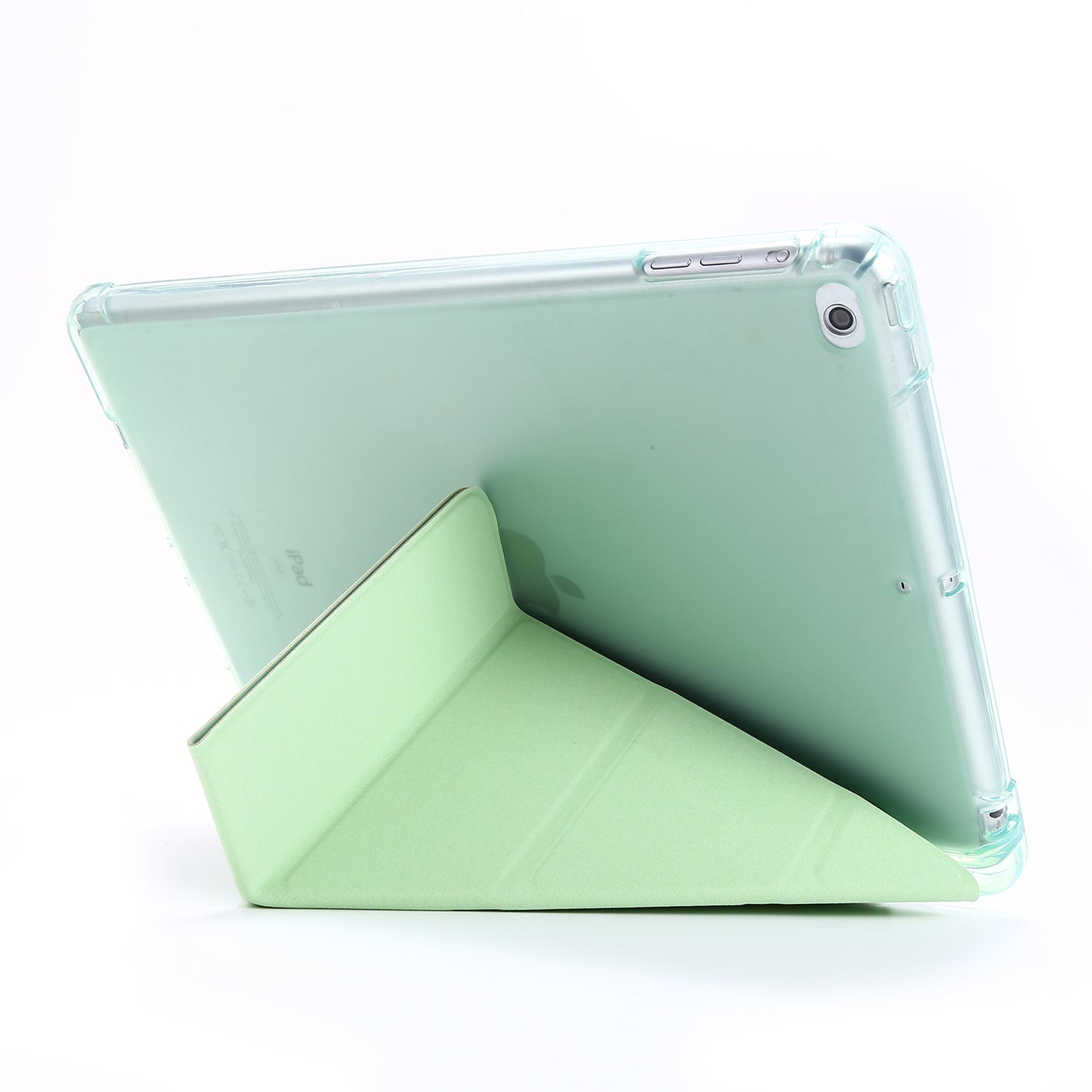 Deformable Stand Leather Smart Tablet Case for iPad 9.7-inch (2018)