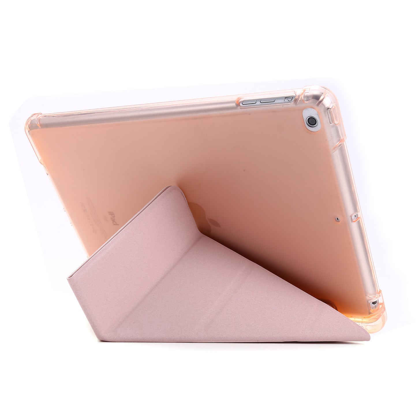 Deformable Stand Leather Smart Tablet Case for iPad 9.7-inch (2018)