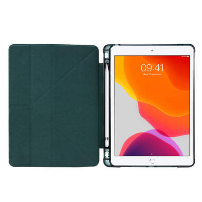 Deformable Stand Leather Smart Tablet Shell for iPad 10.2 (2021)/(2020)/(2019)