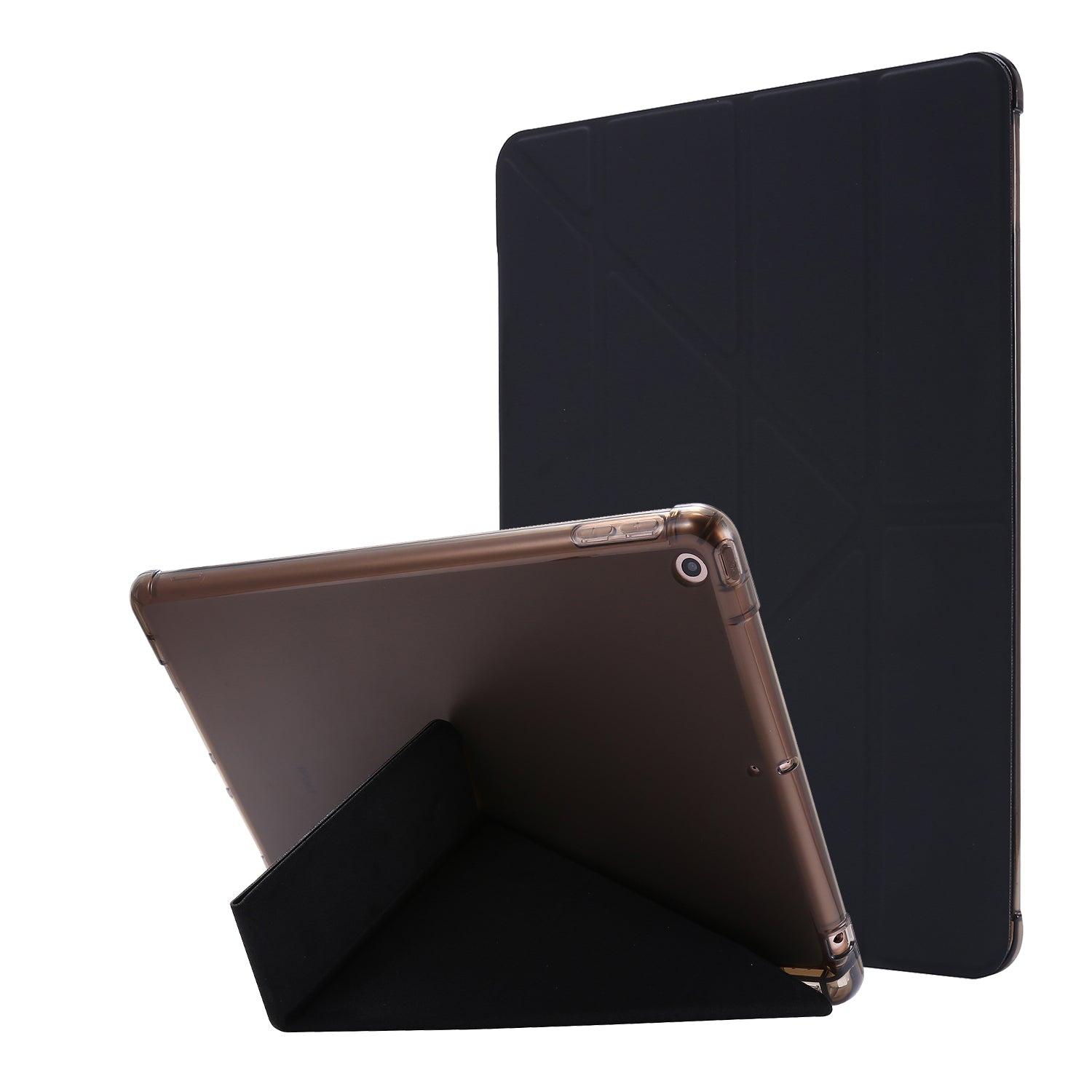 Deformable Stand Leather Smart Tablet Shell for iPad 10.2 (2021)/(2020)/(2019)
