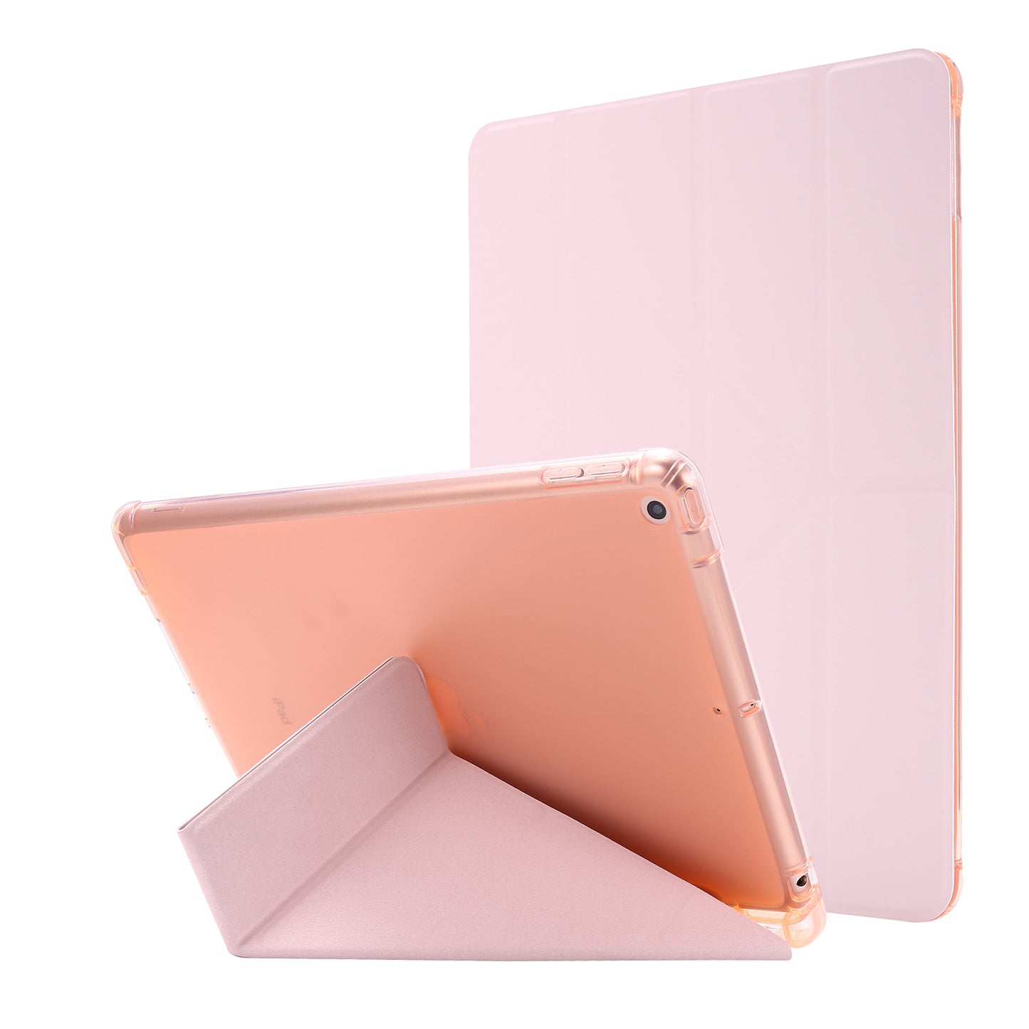 Deformable Stand Leather Smart Tablet Shell for iPad 10.2 (2021)/(2020)/(2019)