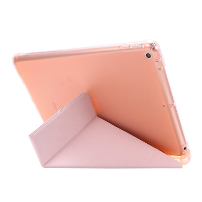 Deformable Stand Leather Smart Tablet Shell for iPad 10.2 (2021)/(2020)/(2019)