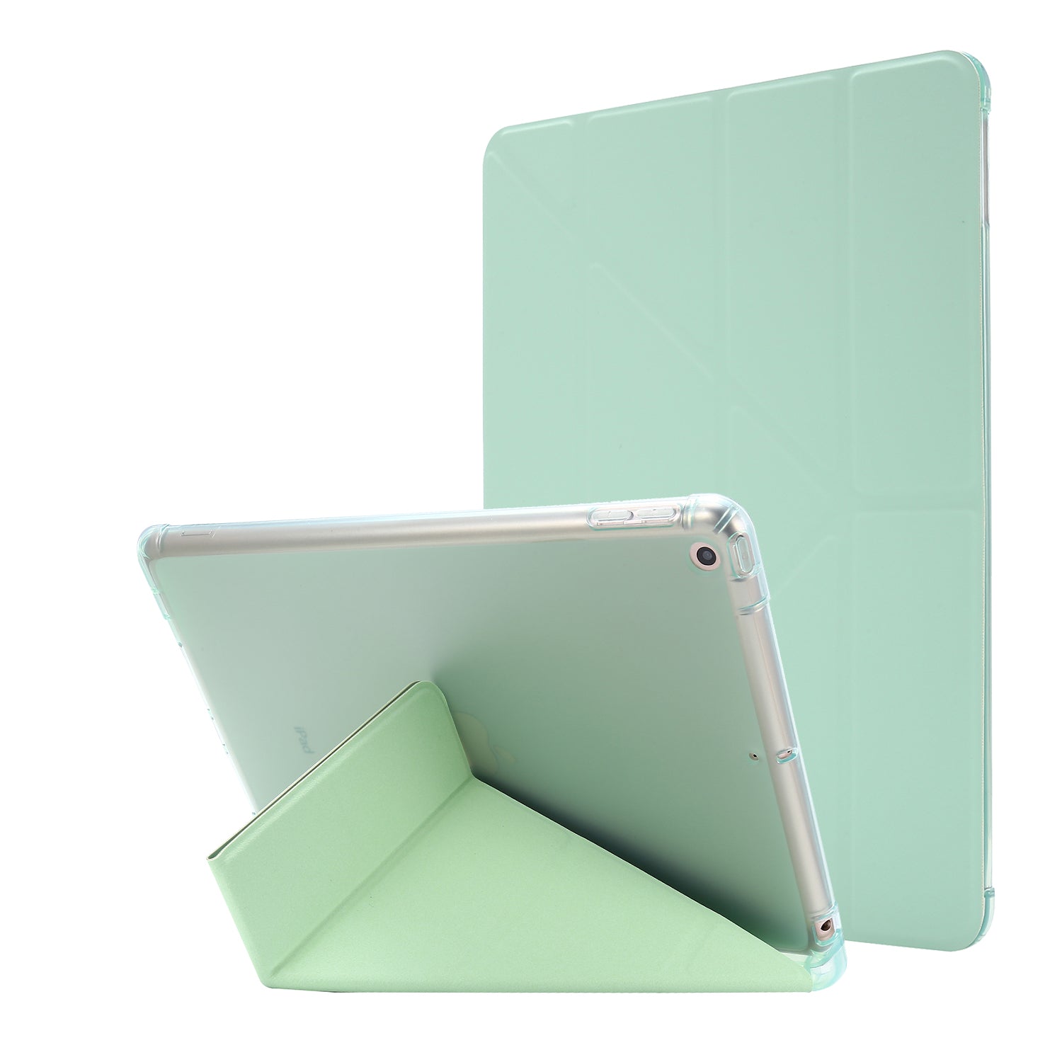 Deformable Stand Leather Smart Tablet Shell for iPad 10.2 (2021)/(2020)/(2019)