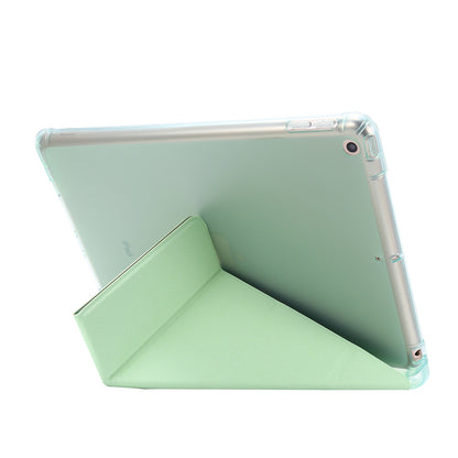 Deformable Stand Leather Smart Tablet Shell for iPad 10.2 (2021)/(2020)/(2019)