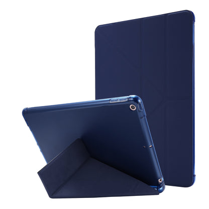 Deformable Stand Leather Smart Tablet Shell for iPad 10.2 (2021)/(2020)/(2019)