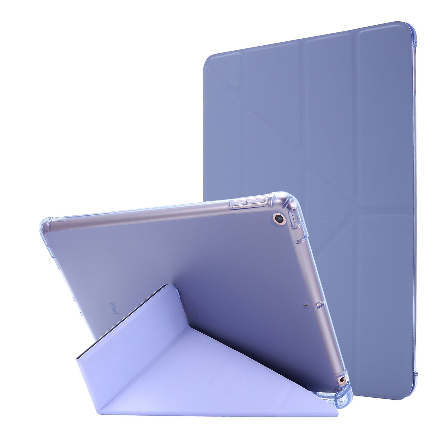 Deformable Stand Leather Smart Tablet Shell for iPad 10.2 (2021)/(2020)/(2019)