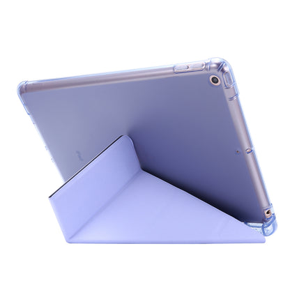 Deformable Stand Leather Smart Tablet Shell for iPad 10.2 (2021)/(2020)/(2019)