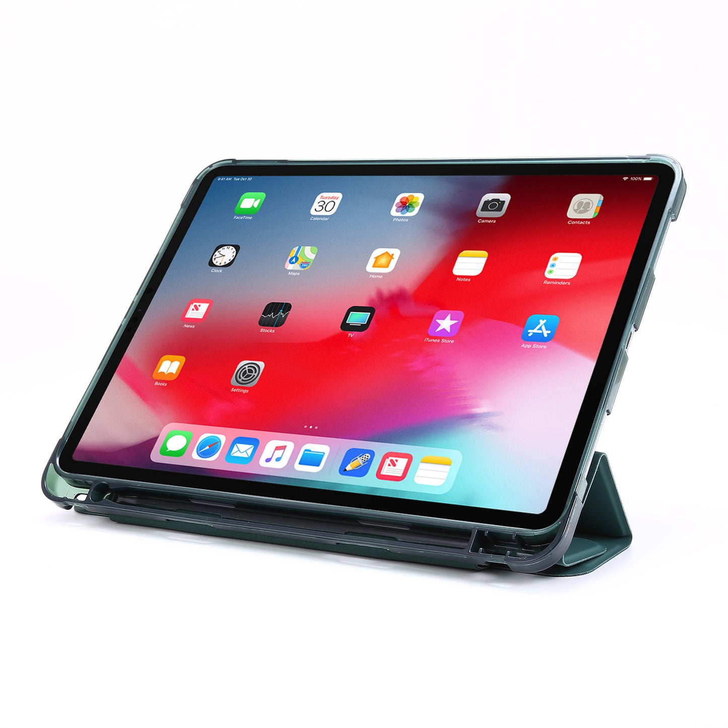Deformable Stand Leather Smart Tablet Protective Case for iPad Pro 12.9-inch (2020)/(2018)