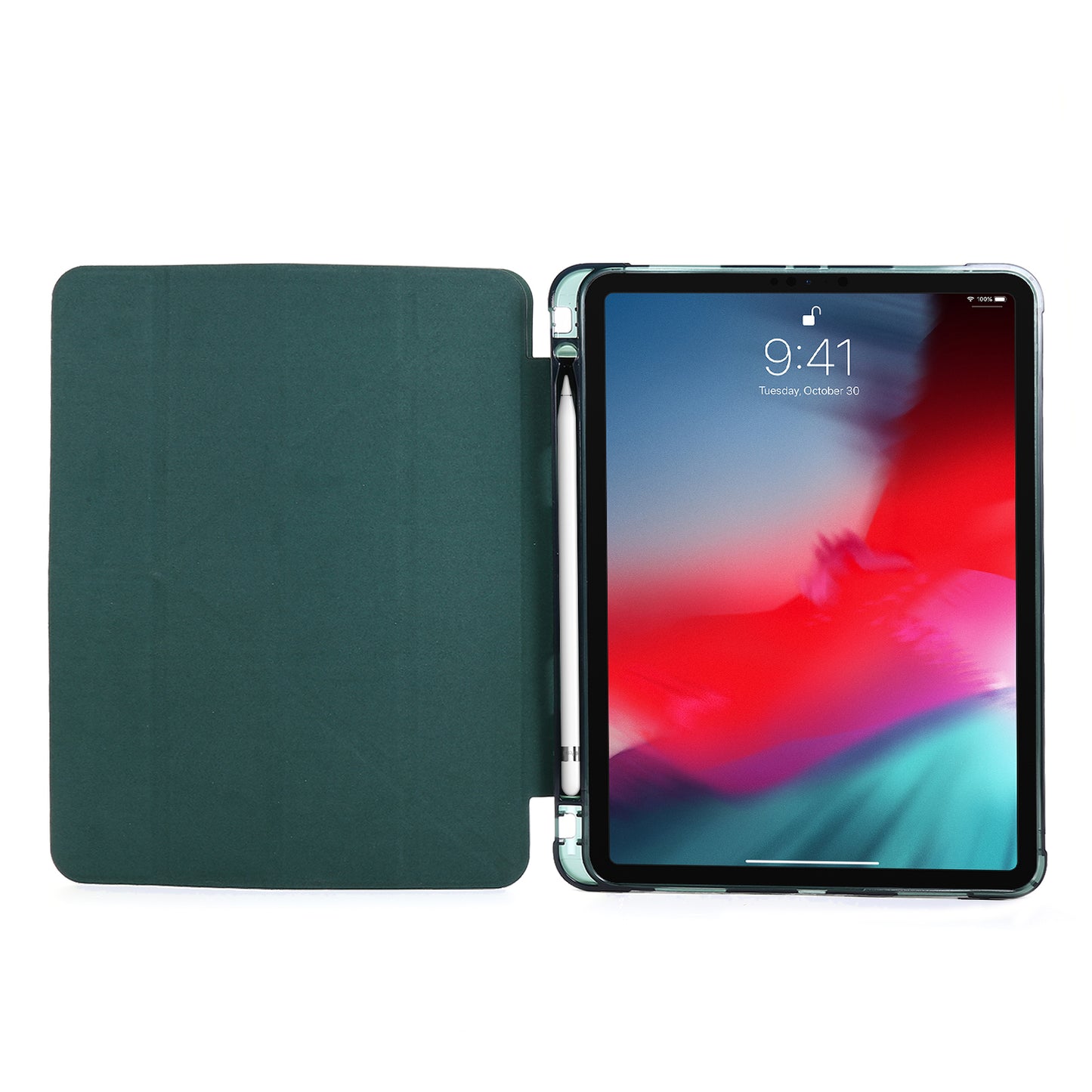 Deformable Stand Leather Smart Tablet Protective Case for iPad Pro 12.9-inch (2020)/(2018)