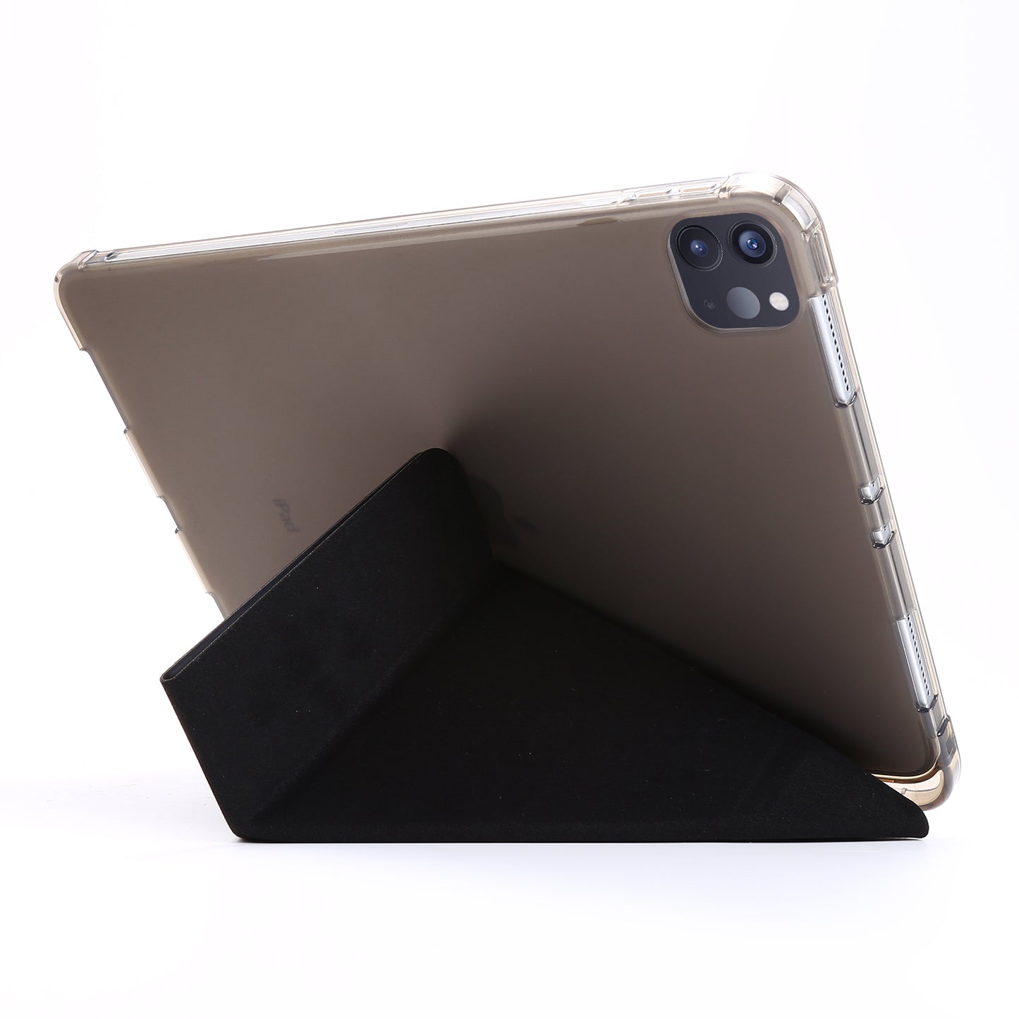 Deformable Stand Leather Smart Tablet Protective Case for iPad Pro 12.9-inch (2020)/(2018)