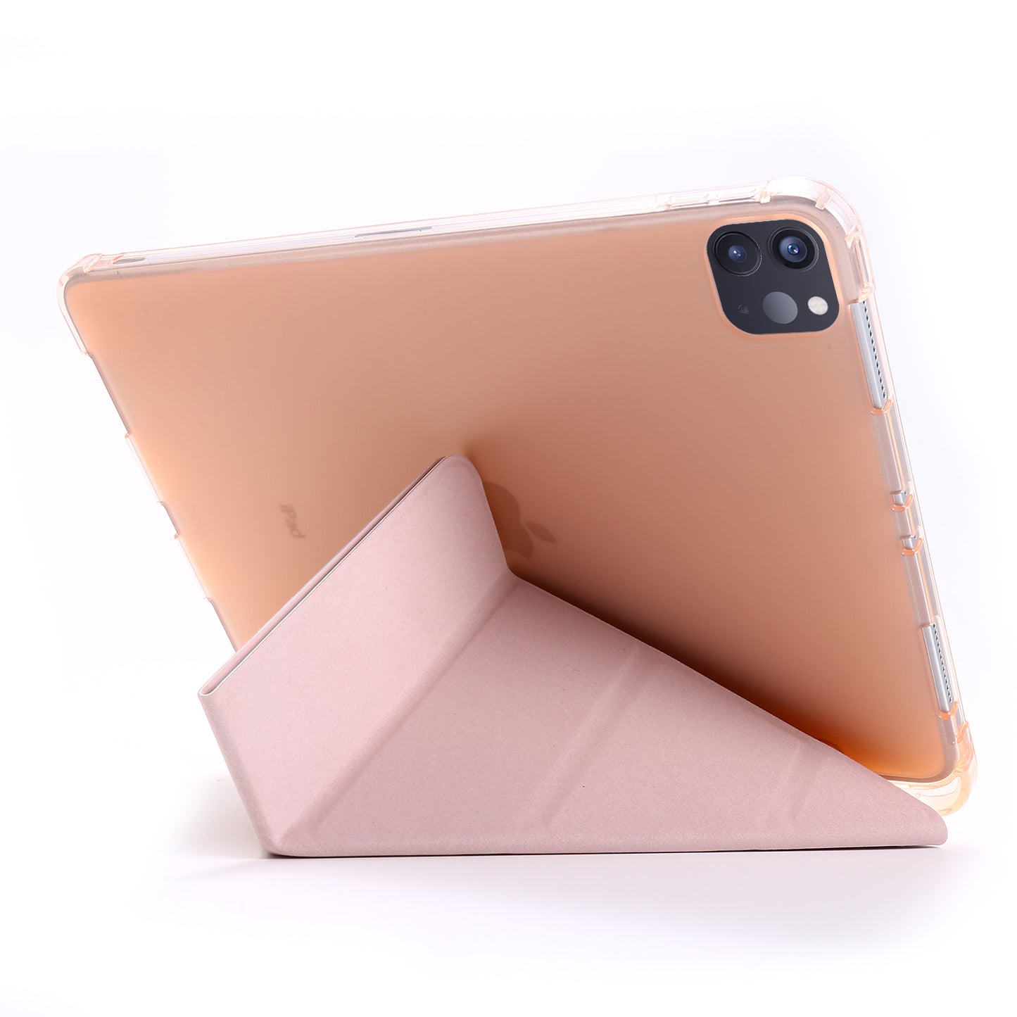 Deformable Stand Leather Smart Tablet Protective Case for iPad Pro 12.9-inch (2020)/(2018)