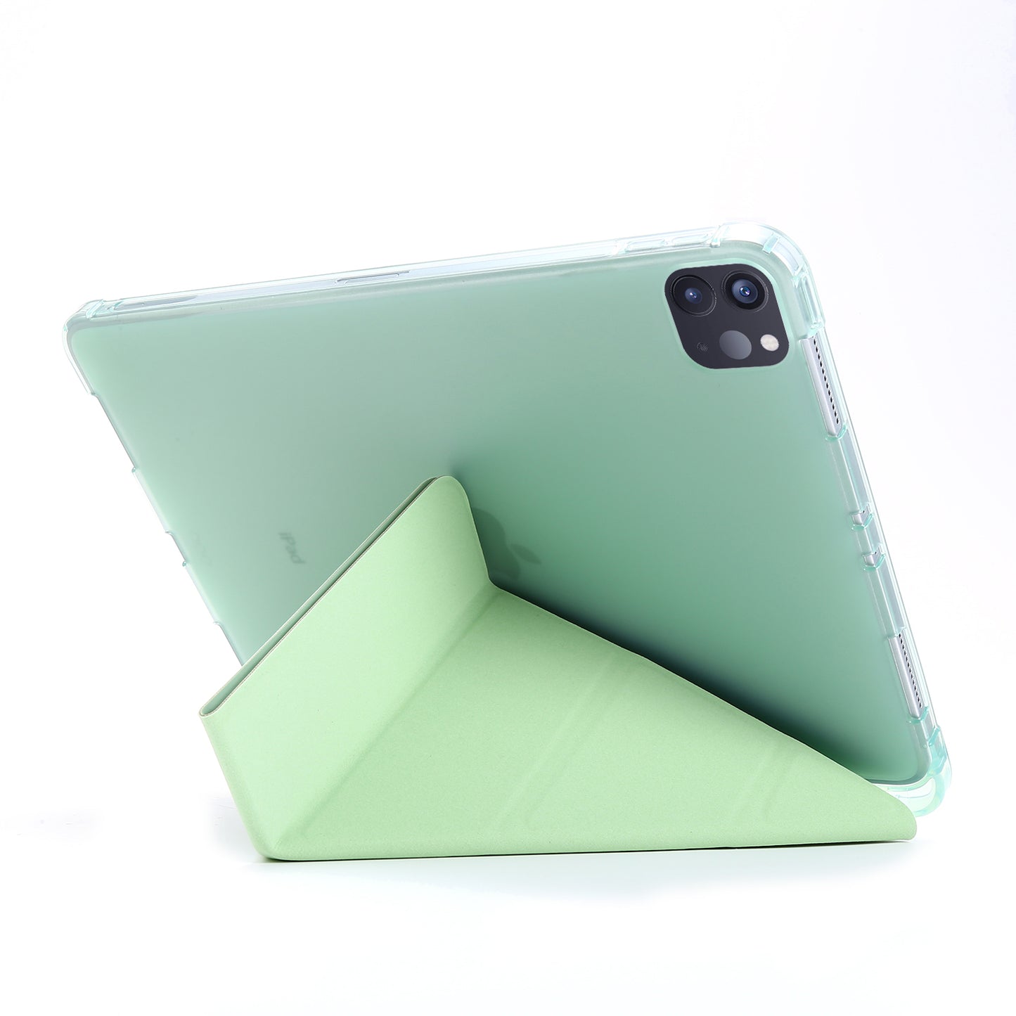 Deformable Stand Leather Smart Tablet Protective Case for iPad Pro 12.9-inch (2020)/(2018)