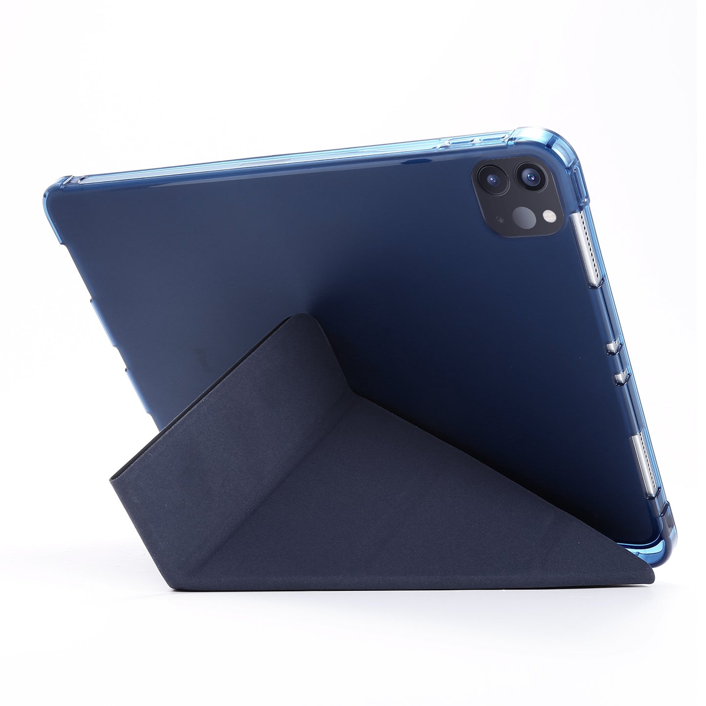 Deformable Stand Leather Smart Tablet Protective Case for iPad Pro 12.9-inch (2020)/(2018)