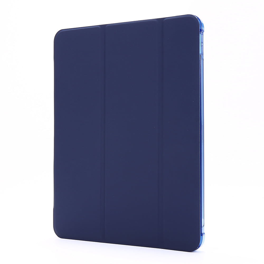 Tri-fold Stand Leather Tablet Protective Case with Pen Slot for iPad Pro 12.9-inch (2020)/(2018)