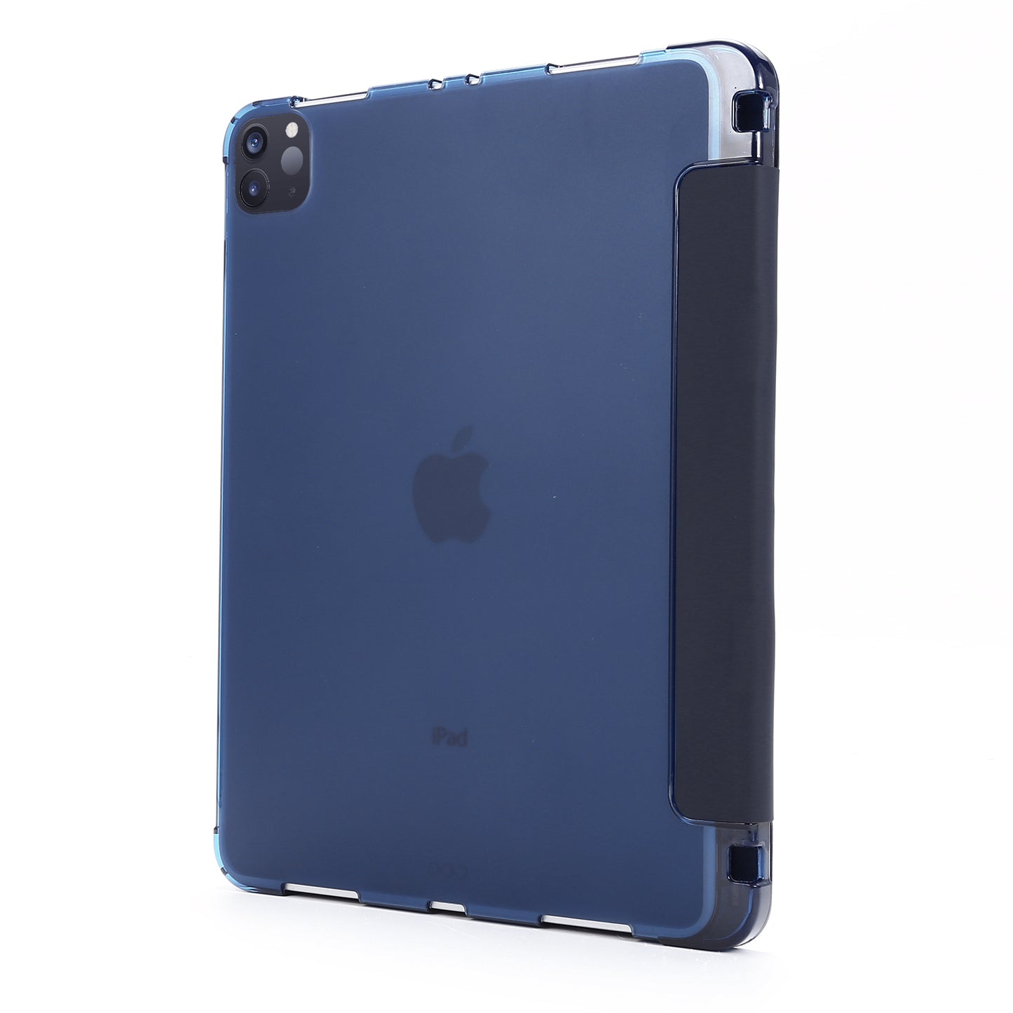 Tri-fold Stand Leather Tablet Protective Case with Pen Slot for iPad Pro 12.9-inch (2020)/(2018)