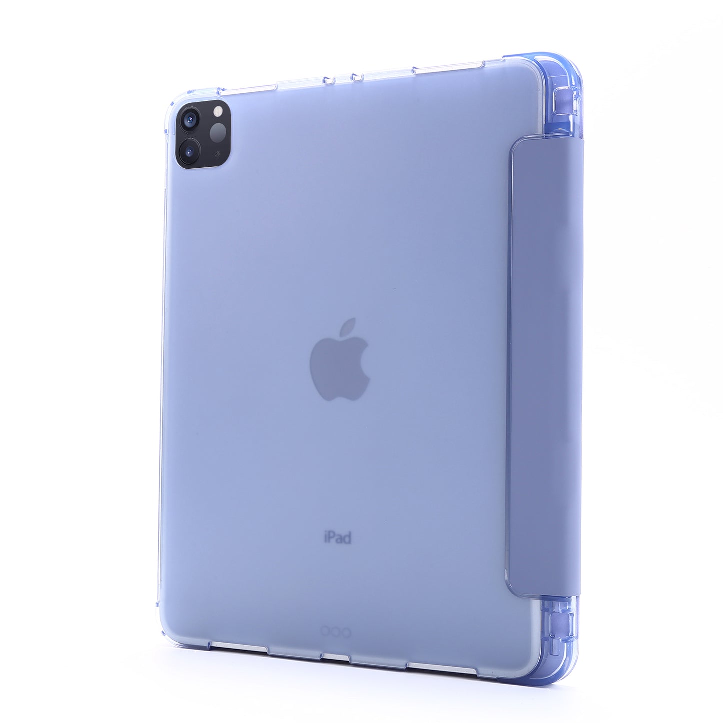 Tri-fold Stand Leather Tablet Protective Case with Pen Slot for iPad Pro 12.9-inch (2020)/(2018)