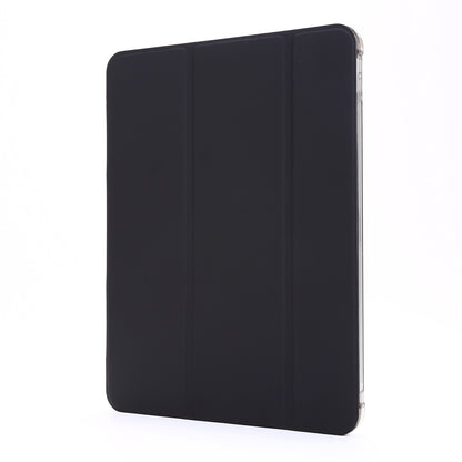 Tri-fold Stand Leather Tablet Cover Case with Pen Slot for iPad Pro 11-inch (2020)/(2018)