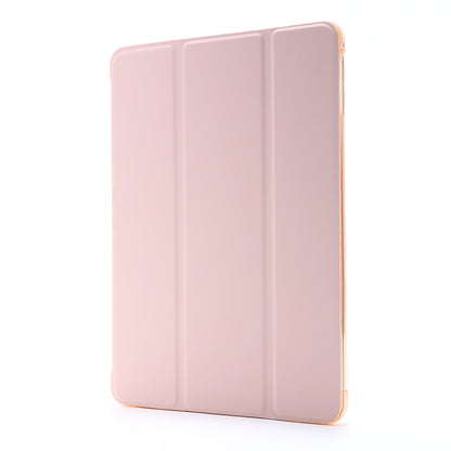 Tri-fold Stand Leather Tablet Shell with Pen Slot for iPad mini (2019) 7.9 inch/iPad mini 4/3/2/1