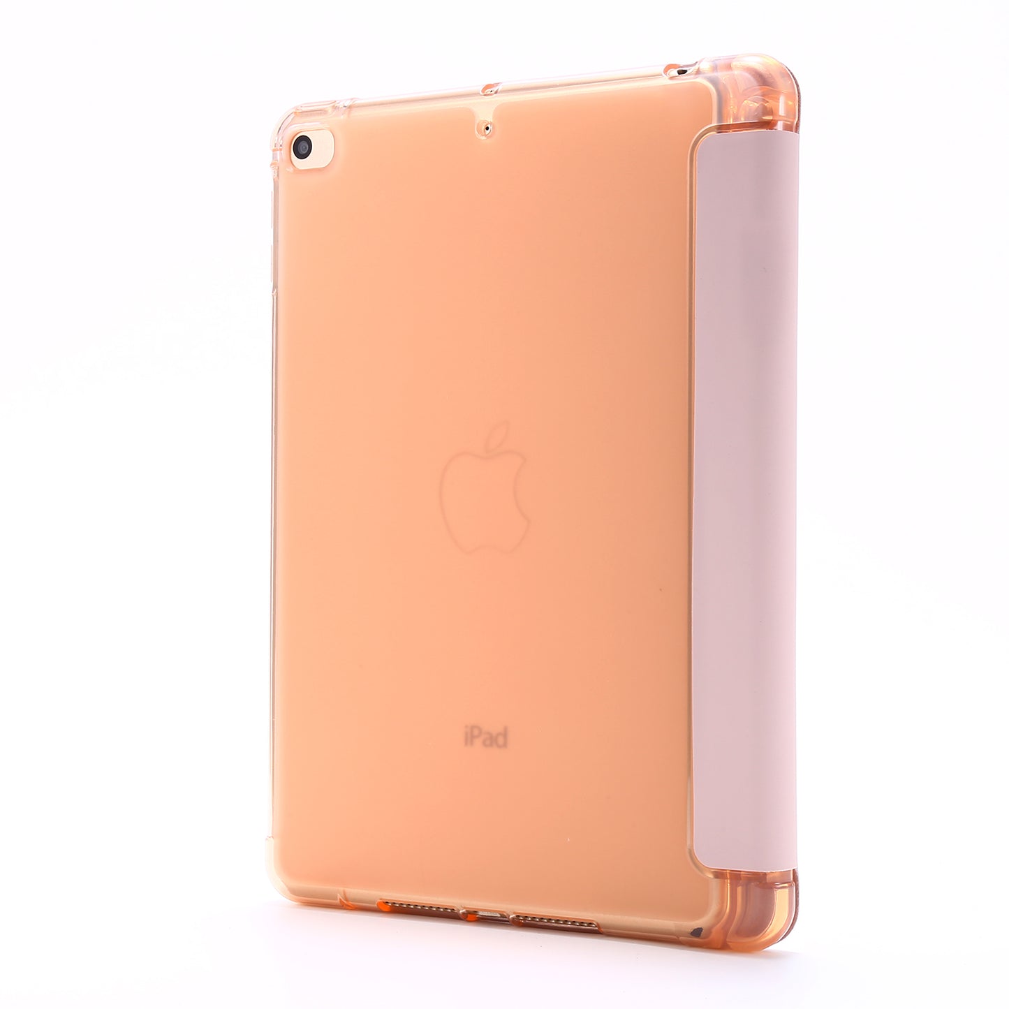 Tri-fold Stand Leather Tablet Shell with Pen Slot for iPad mini (2019) 7.9 inch/iPad mini 4/3/2/1