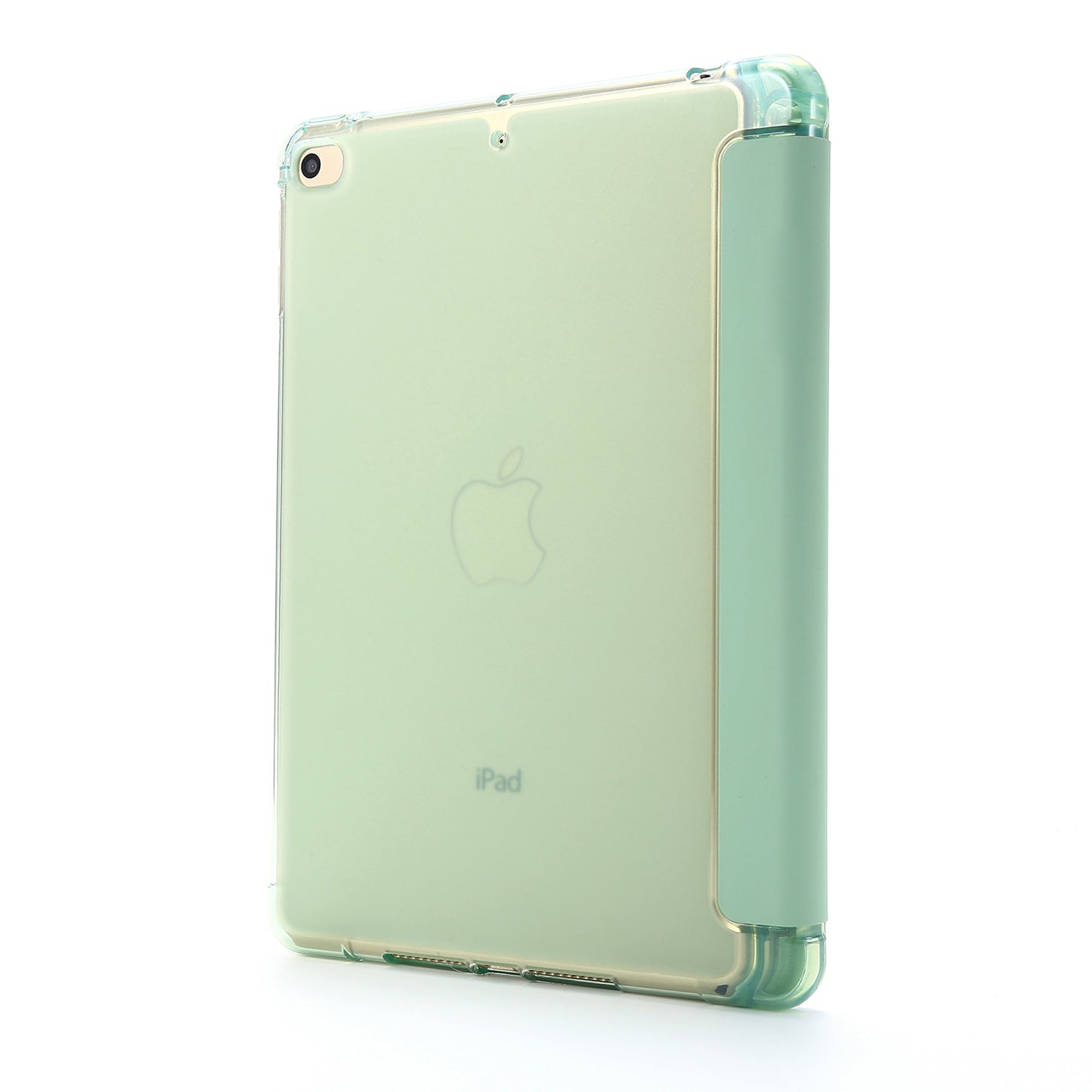 Tri-fold Stand Leather Tablet Shell with Pen Slot for iPad mini (2019) 7.9 inch/iPad mini 4/3/2/1