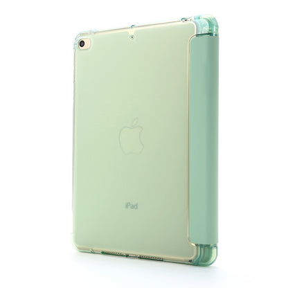 Tri-fold Stand Leather Tablet Shell with Pen Slot for iPad mini (2019) 7.9 inch/iPad mini 4/3/2/1