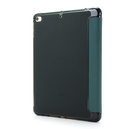 Tri-fold Stand Leather Tablet Shell with Pen Slot for iPad mini (2019) 7.9 inch/iPad mini 4/3/2/1