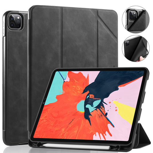 DG.MING See Series Auto Wake & Sleep Leather Phone Case for Apple iPad Pro 11-inch (2020)