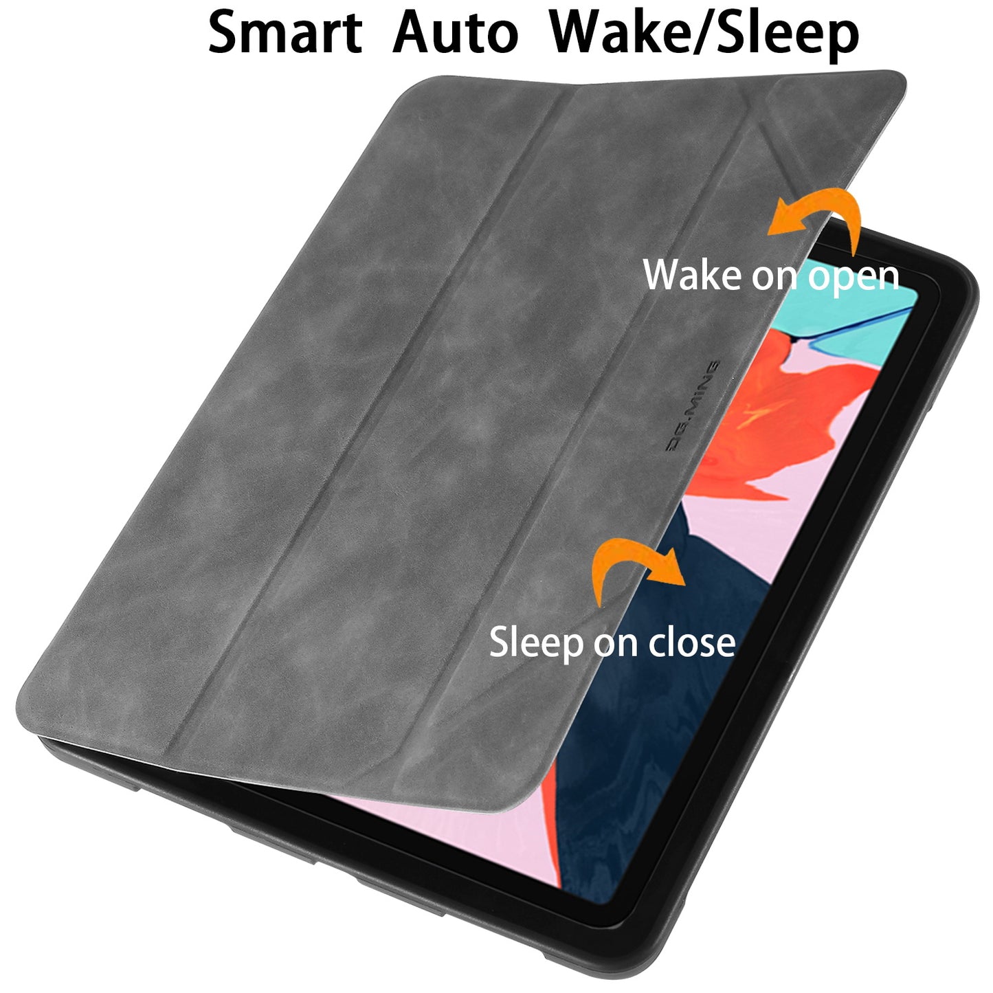 DG.MING See Series Auto Wake & Sleep Leather Phone Case for Apple iPad Pro 11-inch (2020)
