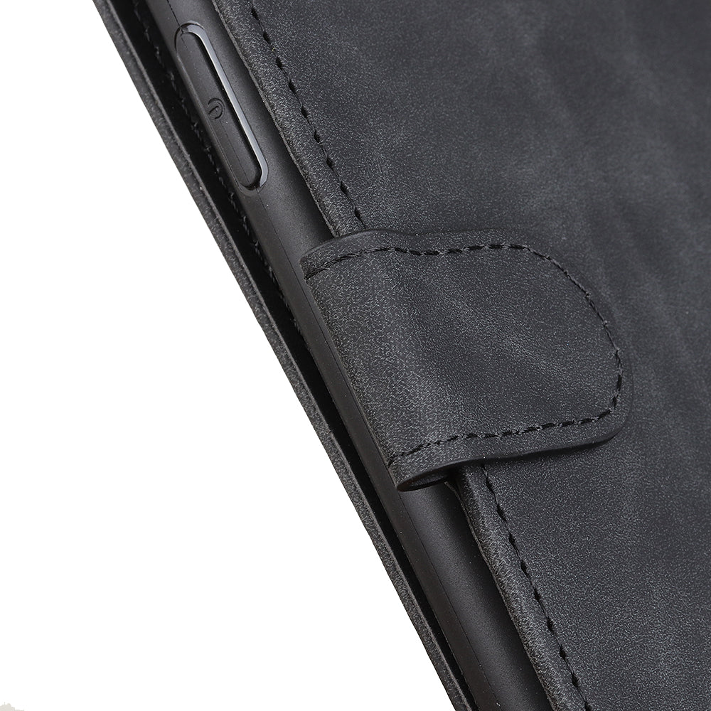 KHAZNEH Retro Leather Wallet Mobile Phone Shell for iPhone 12 Pro/12