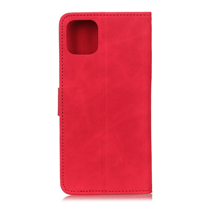 KHAZNEH Retro Leather Wallet Mobile Phone Shell for iPhone 12 Pro/12