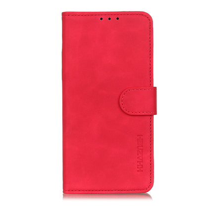 KHAZNEH Retro Leather Wallet Mobile Phone Shell for iPhone 12 Pro/12