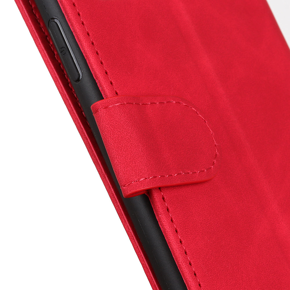 KHAZNEH Retro Leather Wallet Mobile Phone Shell for iPhone 12 Pro/12