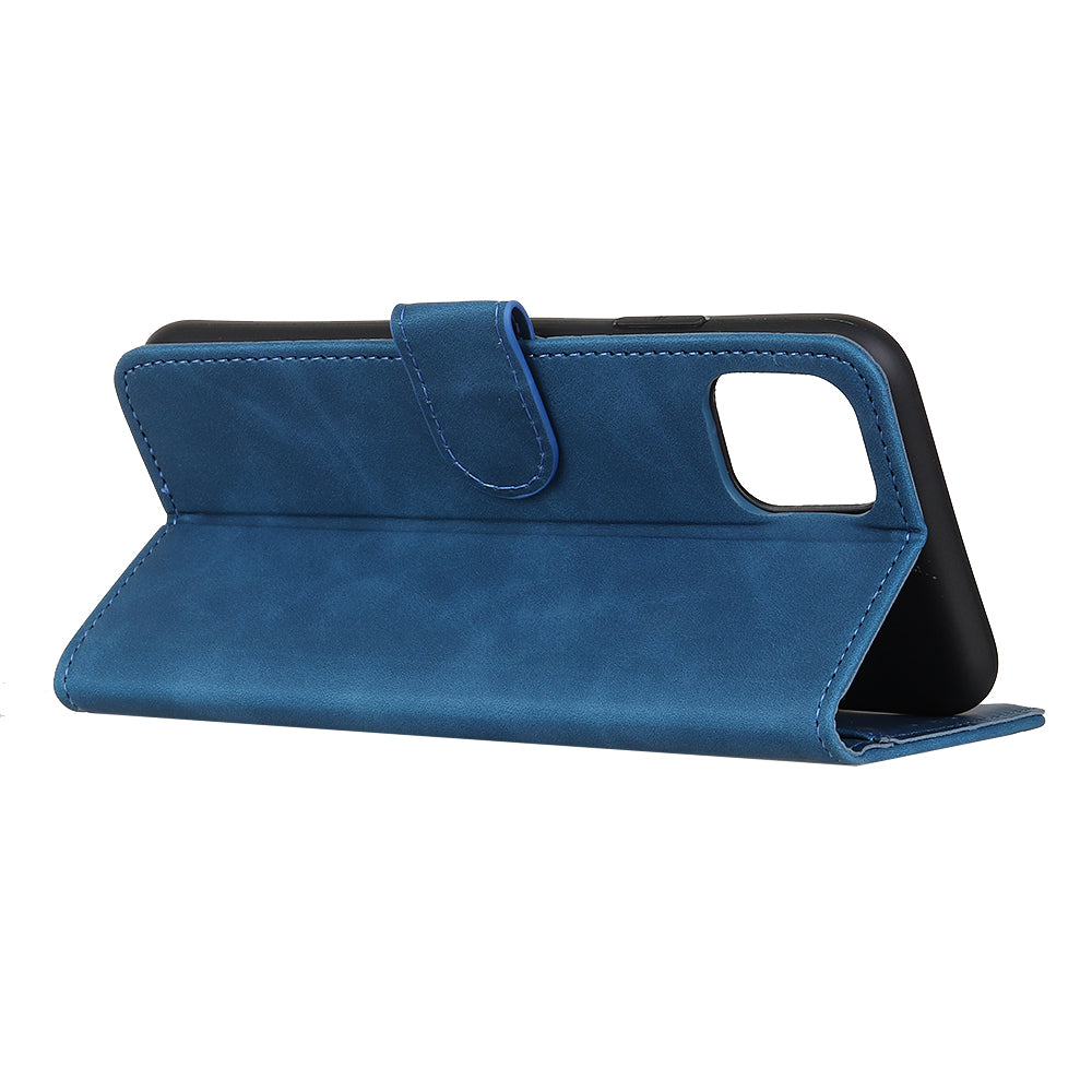 KHAZNEH Retro Leather Wallet Mobile Phone Shell for iPhone 12 Pro/12