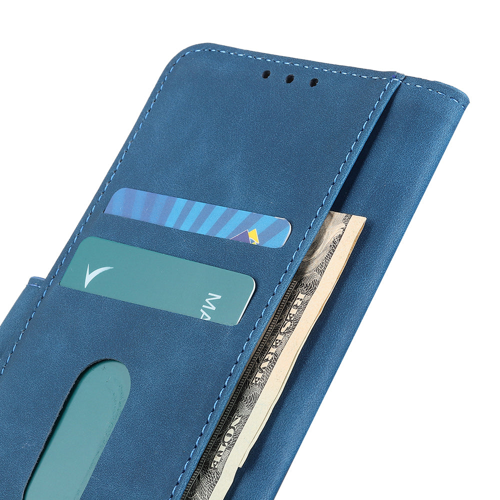 KHAZNEH Retro Leather Wallet Mobile Phone Shell for iPhone 12 Pro/12