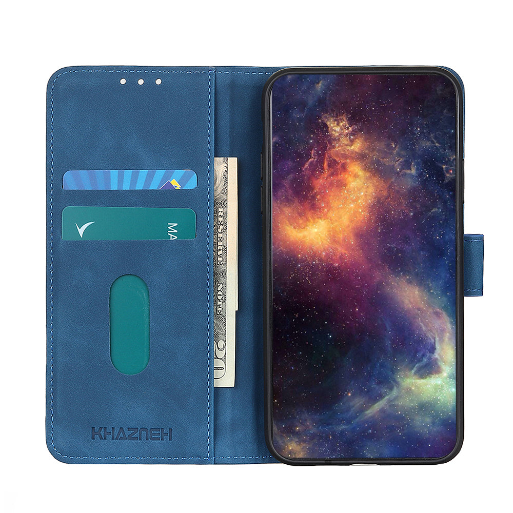 KHAZNEH Retro Leather Wallet Mobile Phone Shell for iPhone 12 Pro/12