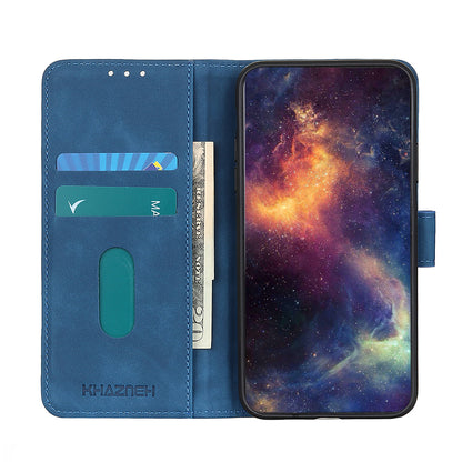 KHAZNEH Retro Leather Wallet Mobile Phone Shell for iPhone 12 Pro/12