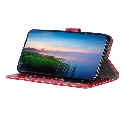 For iPhone 12 / 12 Pro 6.1 inch Crazy Horse Texture Vintage Leather Wallet Case Magnetic Shockproof Protective Cover with Stand Function