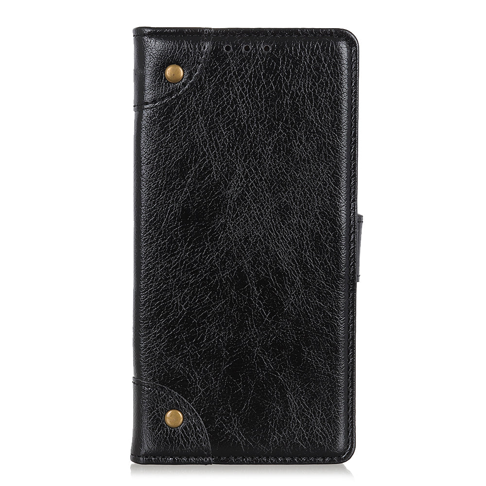 Nappa Texture Wallet Leather Cell Phone Case for iPhone 12 Pro/12