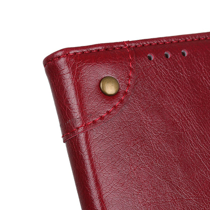 Nappa Texture Wallet Leather Cell Phone Case for iPhone 12 Pro/12