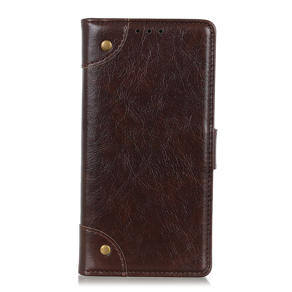 Nappa Texture Wallet Leather Cell Phone Case for iPhone 12 Pro/12